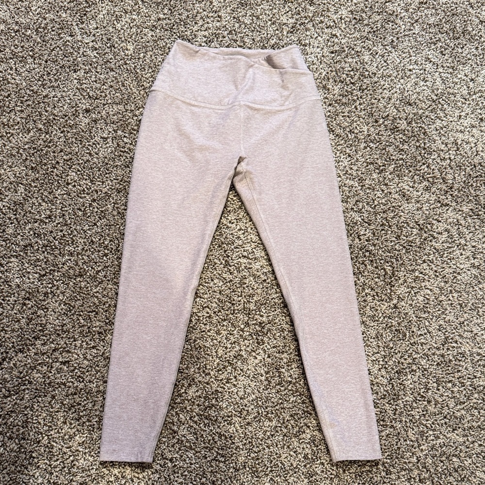 Beyond Yoga Light Mauve High-Waist Leggings